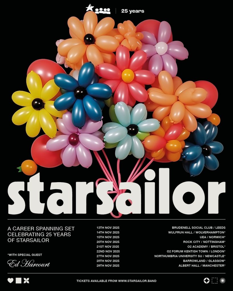 Starsailor announce 25 year celebratory November UK Tour – KUL BRITANIA